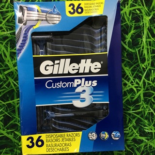 🌼[Mỹ]Hộp dao cạo Gillette Custom Plus 3 ( 36 cái)