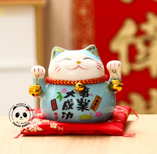 Nhập mã giảm giá để giảm 30%. Mèo may mắn , mèo thần tài 13cm | BigBuy360 - bigbuy360.vn