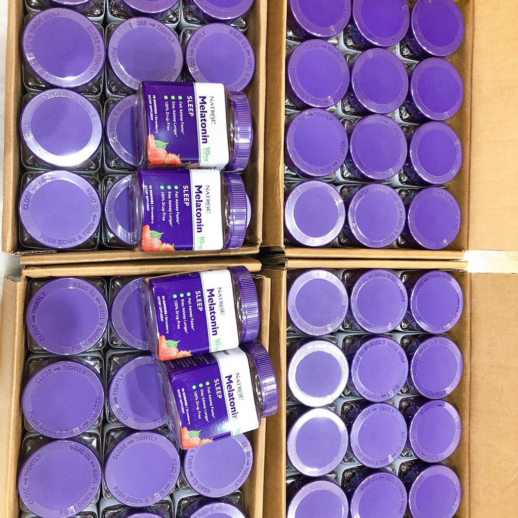 KẸO NGỦ NATROL MELATONIN SLEEP 10MG 90 VIÊN😍😍 | Thế Giới Skin Care