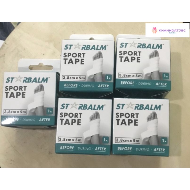 Băng vải thể thao STARBALM SPORTS TAPE  bảo vệ và hỗ trợ khớp