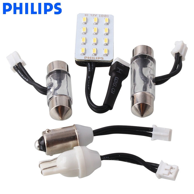 BÓNG ĐÈN Ô TÔ PHILIPS BÓNG ĐÈN XE HƠI ĐÈN NỘI THẤT Ô TÔ PHILIPS LED LIGHT 12957ULWX1 12V 12957 ULWX1 ÁNH SÁNG TRẮNG