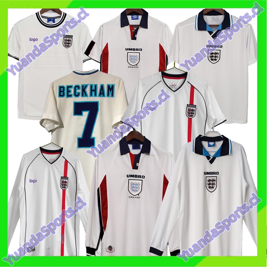 Áo Thun Bóng Đá jersey 2002 1996 2000 2006 Kiểu Anh Phong Cách retro Size S-XXL