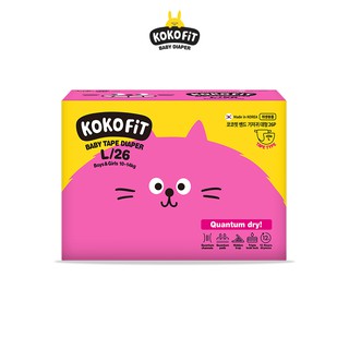 Bỉm quần Kokofit L26 - size L, 26 miếng (dành cho bé từ 8 - 12kg)