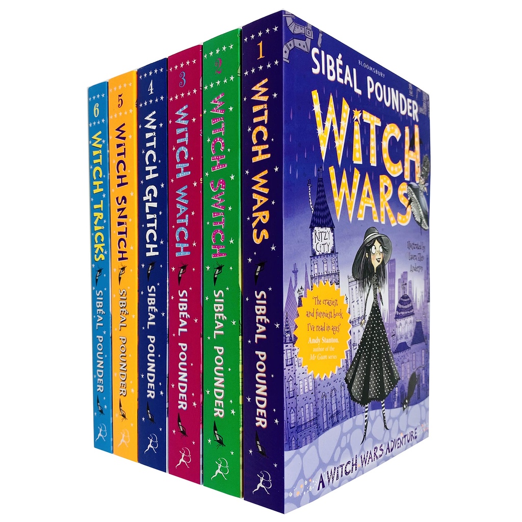 Sách - Anh: The Witch Wars Series Collection 5 Books