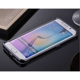 Ốp lưng Samsung Galaxy S6 Edge, Galaxy S6 Edge Plus Plus tráng gương viền kim loại
