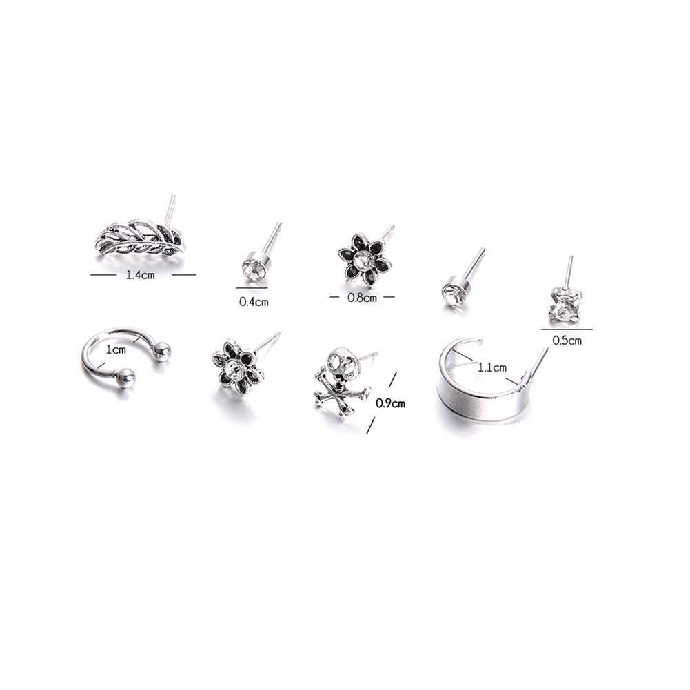 Set 9 khuyên tai phong cách Bohemian cổ điển dành cho nữ