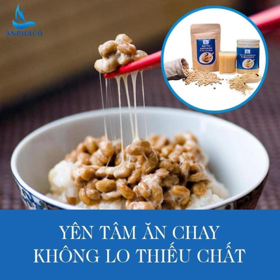 Combo 3 hủ Natto tươi (dạng hạt), Đậu nành lên men kiểu Nhật 100gr - Tốt cho tiêu hóa, xương khớp, phòng ngừa đột quỵ.