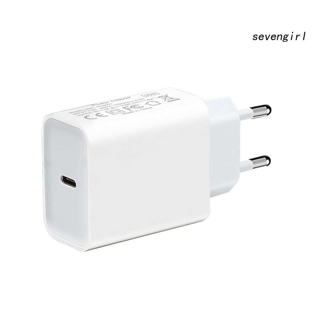 Cốc Sạc Nhanh Pd 20w Chuẩn Eu / Us Cho Iphone