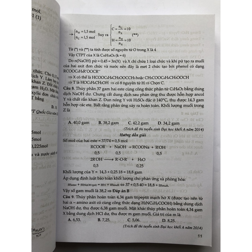 Sách - Phương pháp mới giải nhanh bài tập trắc nghiệm Hóa hữu cơ