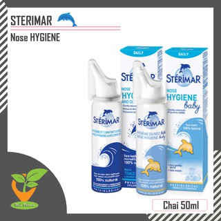Sterimar nose hygiene - dung dịch xịt mũi hằng ngày đẳng trương [sterima, xịt mũi cá heo, nước rửa mũi)