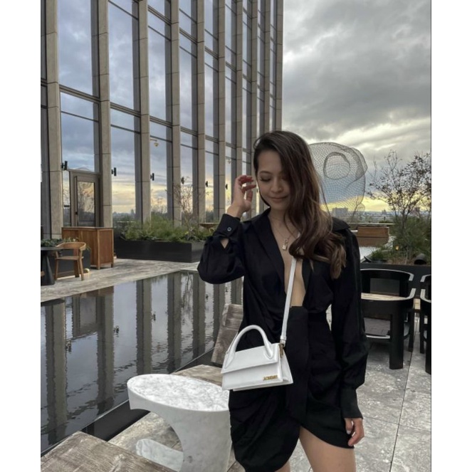 túi #jacquemus quai xách dáng ngang mới 22cm có hộp