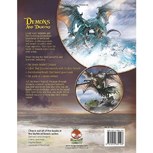 Sách tiếng Anh - Mythical Beasts - Demon &amp; Dragons