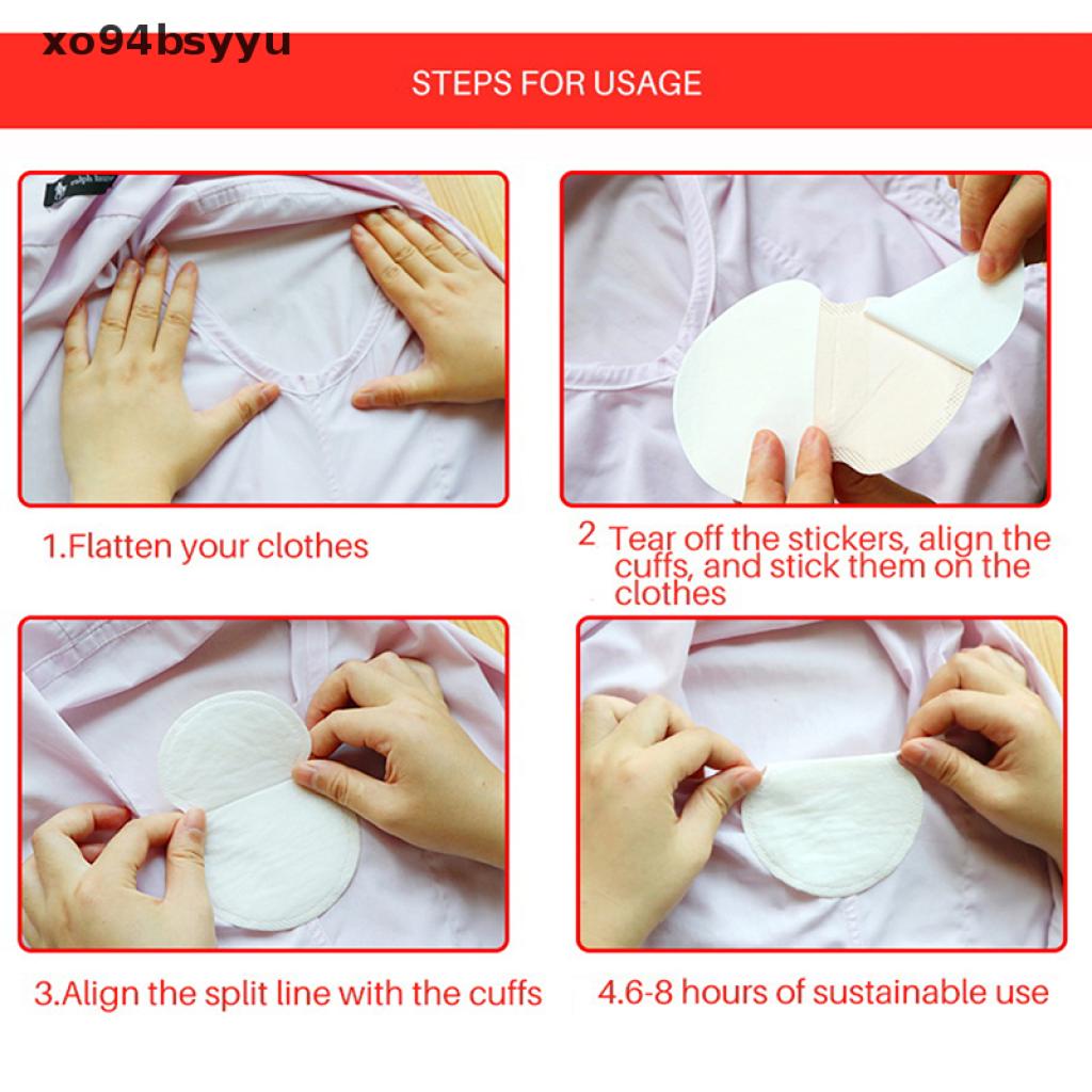 Set 40 Miếng Dán Thấm Hút Mồ Hôi Nách Có Thể Tái Sử Dụng Cho Nữ Xo94Bsyu