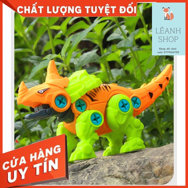 (Giá rẻ nhất)đồ chơi trứng khủng long lắp ghép loại lớn