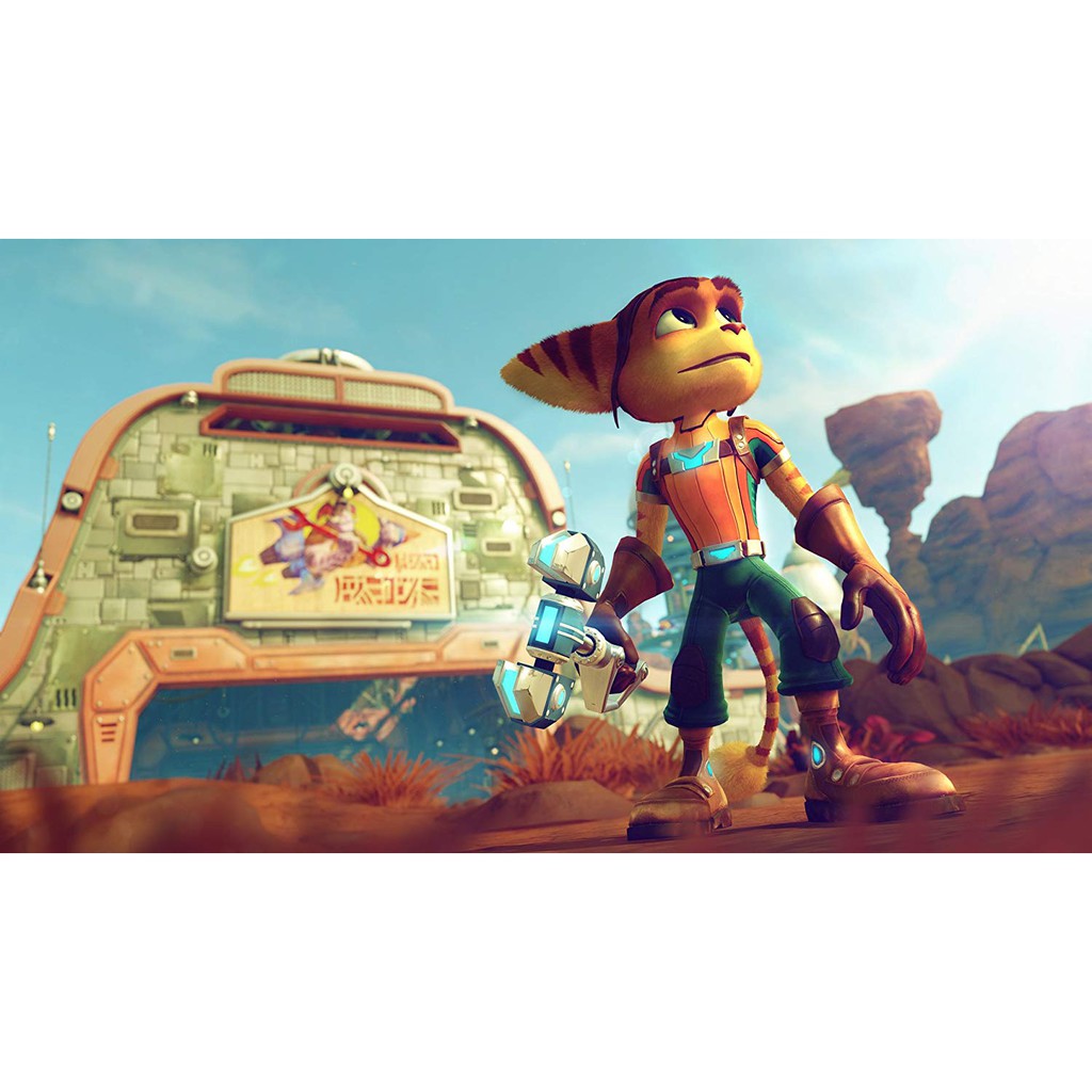 Đĩa Game PlayStation PS4/PS5 Sony Ratchet Clank Hệ Asia-new nguyen seal