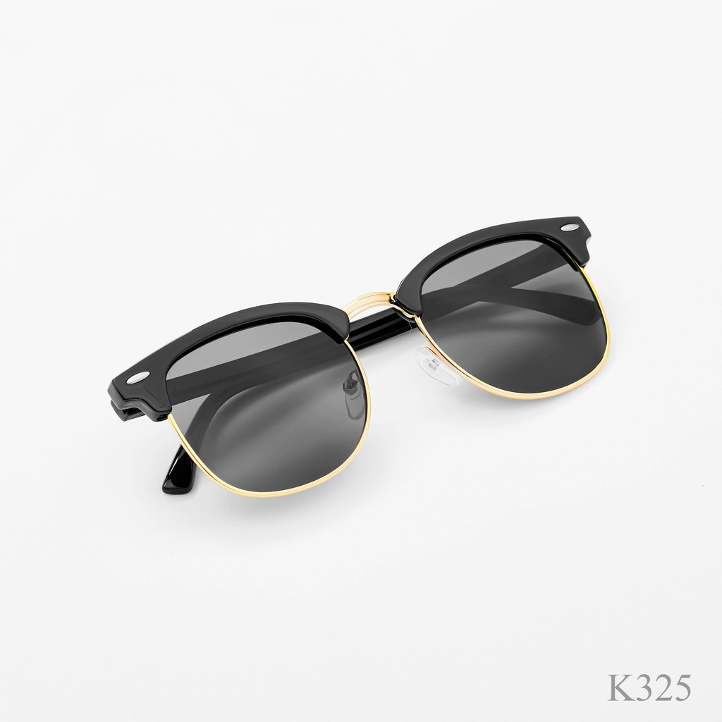 Gọng kính nam nữ có thể lắp mắt cận, kiếng mát titan không độ đẹp cao cấp K325 seno_official | BigBuy360 - bigbuy360.vn