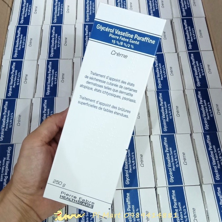 Kem nẻ GLycerol Vaseline Paraffine 250g (Dexeryl)