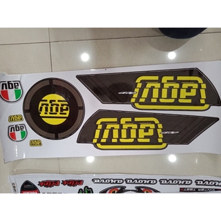 Bộ tem dán lên Nón Fullface và nón 3/4 đều được