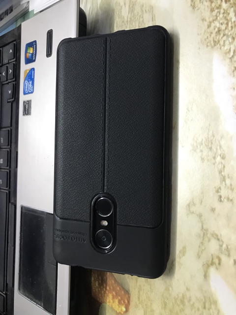 Ốp lưng auto focus xiaomi redmi note 4x giả da cao cấp
