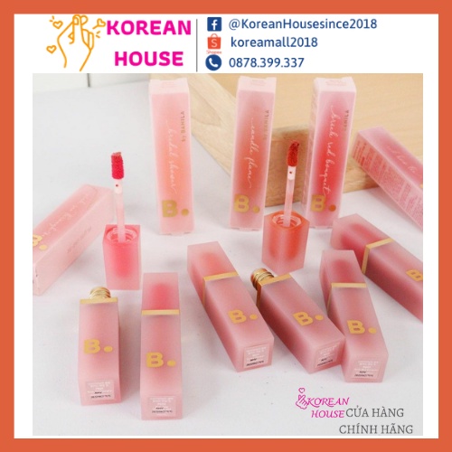 (Chính hãng) SON KEM LÌ BANILA CO VELVET BLURRED VEIL LIP TINT 4.5g MỀM MỊN NHƯ NHUNG