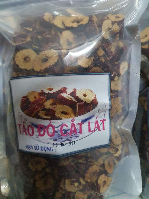 Táo đỏ thái lát sấy khô loại ngon HSD:2024