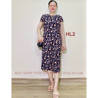 Bộ đồ mặc nhà Thun tăm hoa