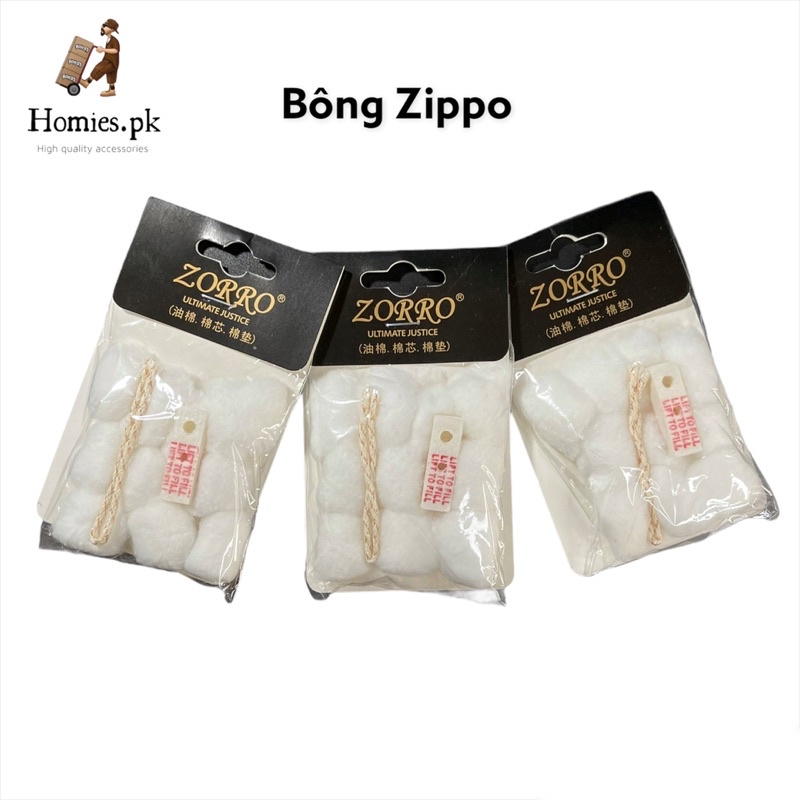 Bông Zippo, Bông Chuyên Dụng Cho Zippo