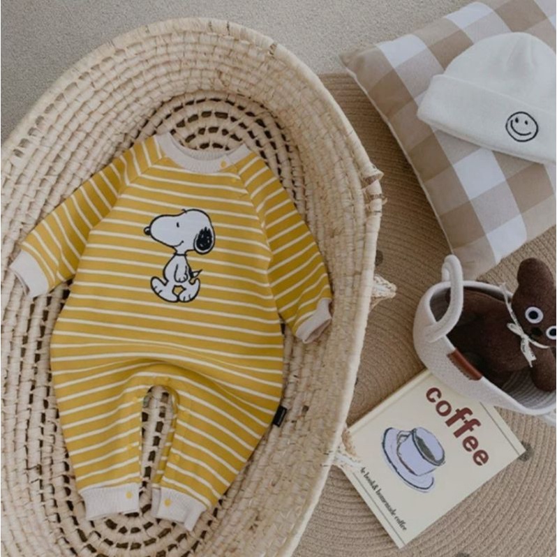 Body Kẻ Có Hình Thú Cho Bé - Bộ Liền Thân Hàng Quảng Châu Chất Nỉ Bông Dày Dặn Từ 4-15kg Chaarlie Kids