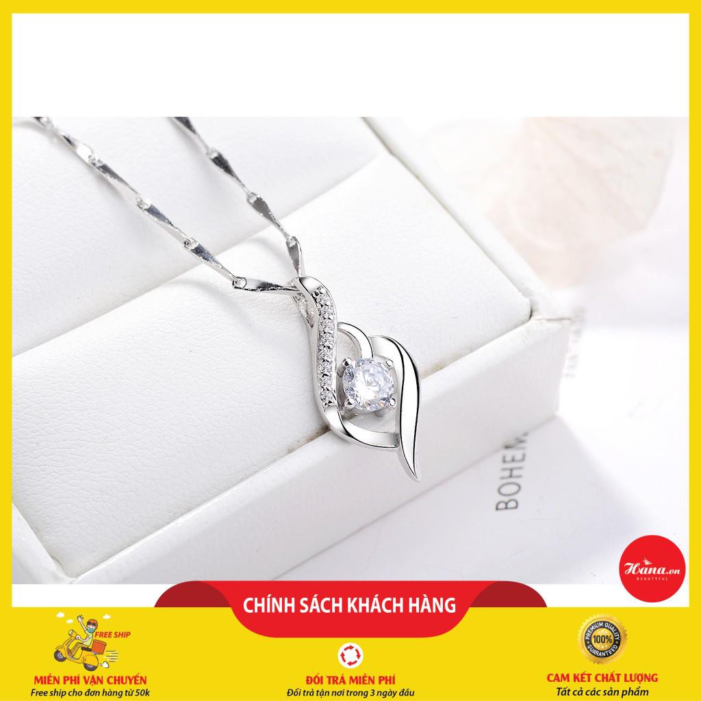 ✨Mặt Dây Chuyền Bạc S999 Lady Đính Đá - Bán Chạy✨