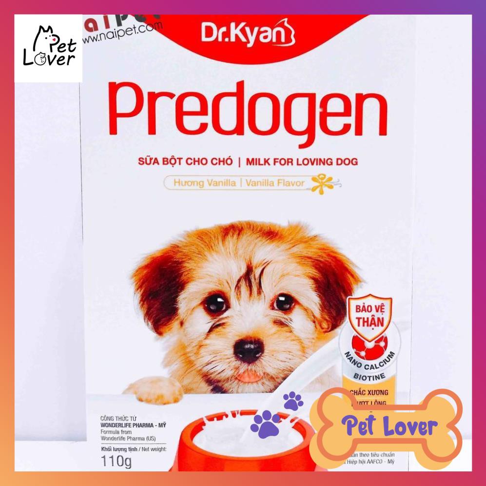 [FREESHIP] Sữa Bột Dinh Dưỡng Cho Chó Predogen Dr.Kyan Hộp 110g _Petlover