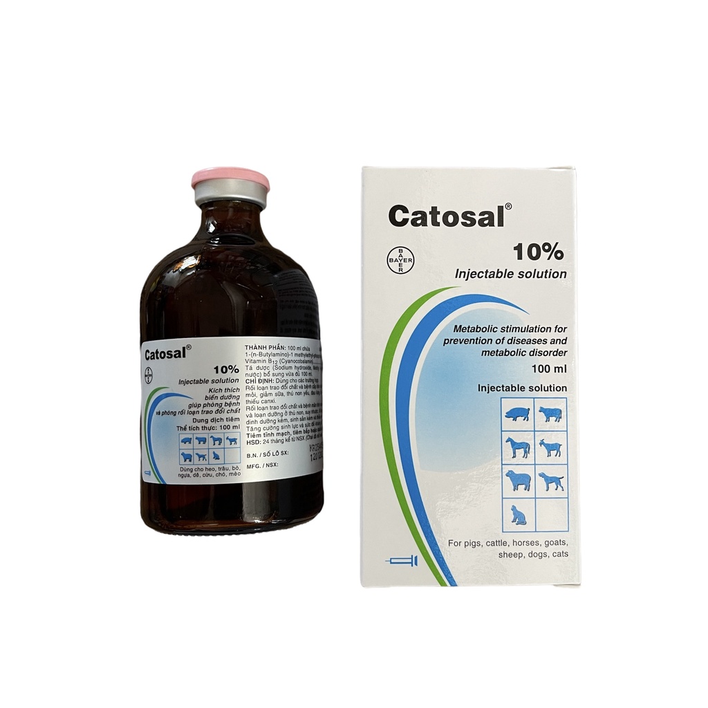 Thuốc Catosal nhập Đức tăng cường trao đổi chất, hỗ trợ phục hồi sau bệnh, kích thích biến dưỡng