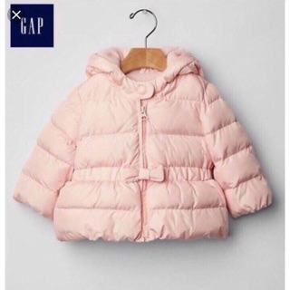 Áo khoác phao gap cho bé gái sz 6-24m