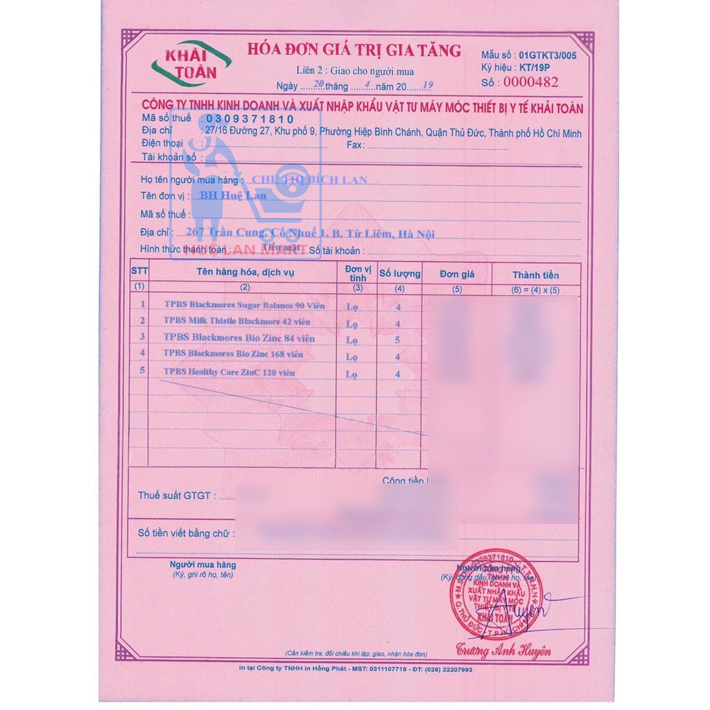 [TEM CHEMIST] Kẽm Blackmores Bio Zinc 84 viên Úc | Thế Giới Skin Care