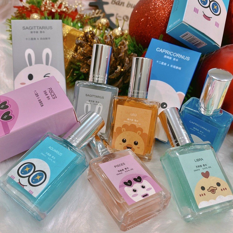 Nước hoa nhũ hình thú Love river ngộ nghĩnh đáng yêu