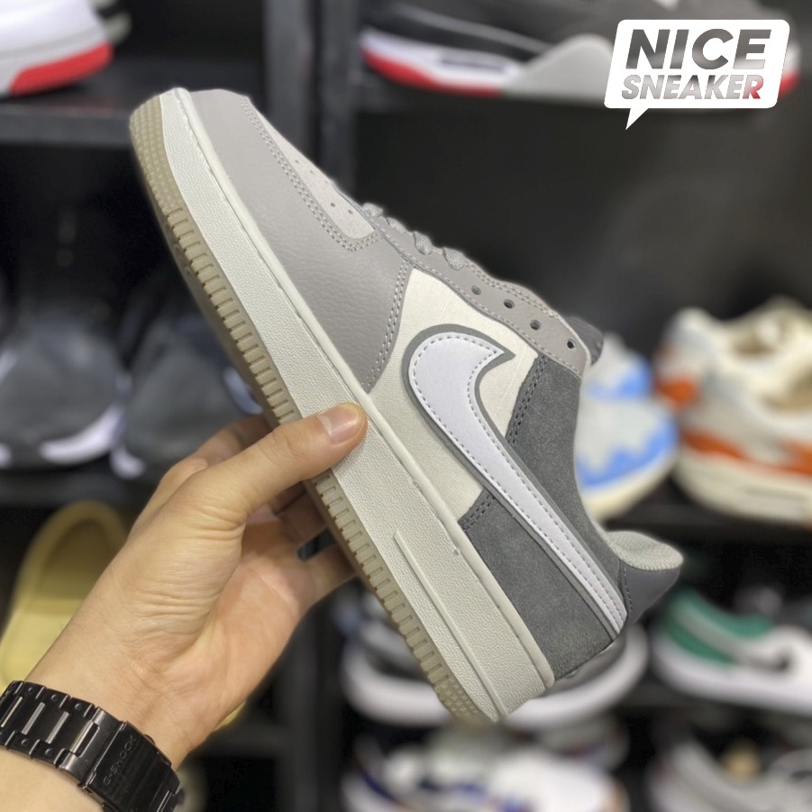 Giày Nike Air Force 1 Low '07 Lv8 2 Atmosphere Grey Thunder Grey - Phiên bản high quality | Nice Sneaker .