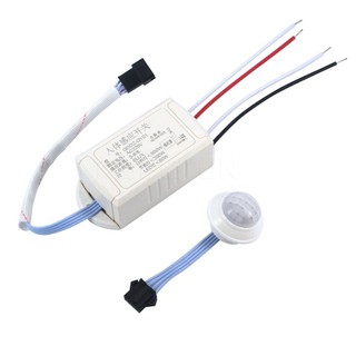 Set công tắc đèn cảm biến tia hồng ngoại thông minh 220V PIR