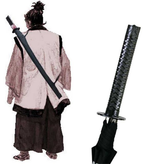 Dù hình kiếm nhật samurai