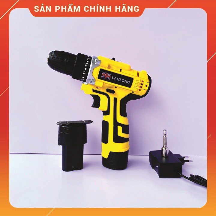 [CHÍNH HÃNG] Máy bắn vít dùng pin 12V LanLong E-1301 bảo hành 6 tháng