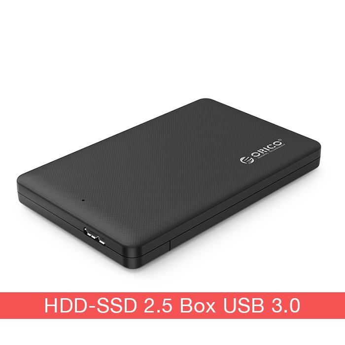 Hộp ổ cứng 2.5 inch USB 3.0 ORICO 2577U3-BK - Hàng chính hãng