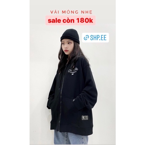 Sale Áo HD Zip Up 180k ( Vải mỏng) | BigBuy360 - bigbuy360.vn