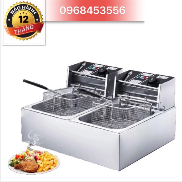 [Trợ Giá Ship] BẾP CHIÊN NHÚNG ĐIỆN ĐÔI CAO CẤP