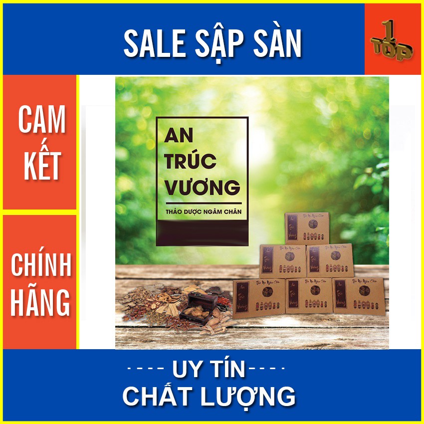 Thảo Dược Ngâm Chân Đông Y AN TRÚC VƯƠNG - Hộp 20 gói