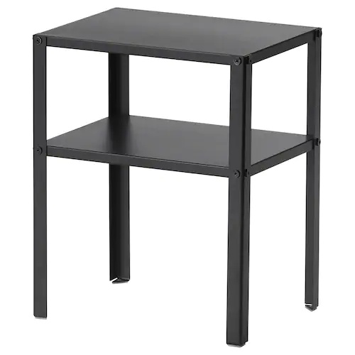 BÀN ĐẦU GIƯỜNG KNARREVIK IKEA - ĐEN 37x28 cm