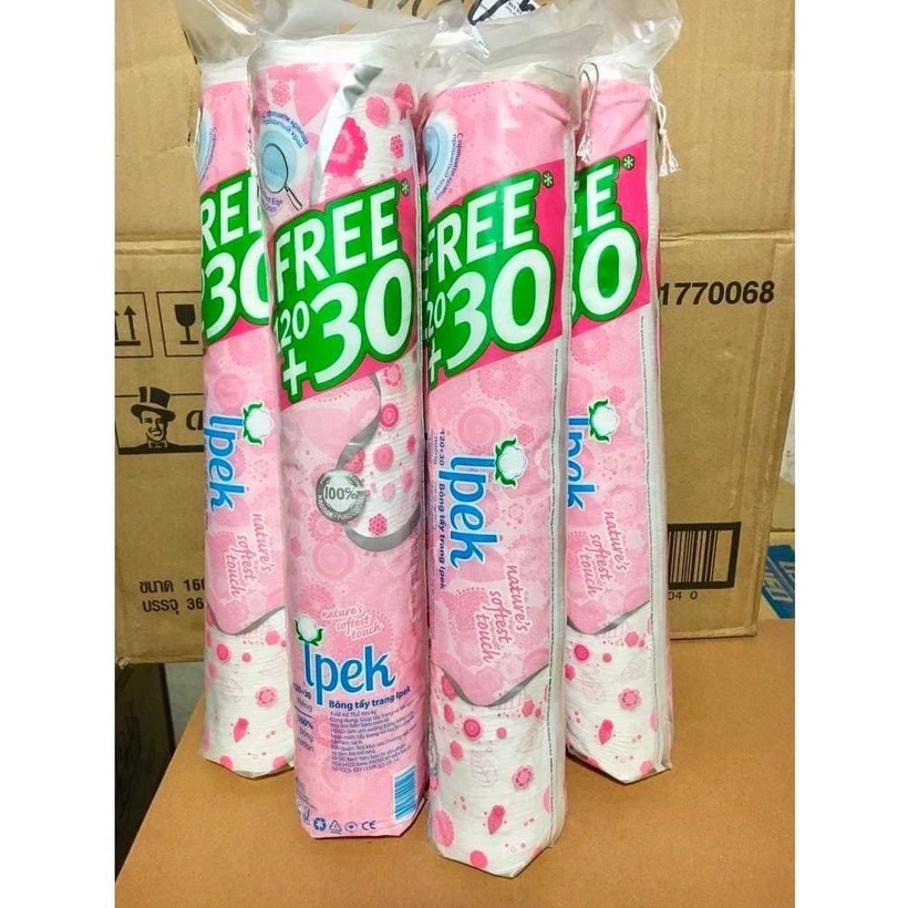 Bông tẩy trang jpek 130 miếng