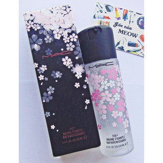 Xịt MAC Fix plus Snow ball kit Prep + Prime xịt khoáng cố định makeup