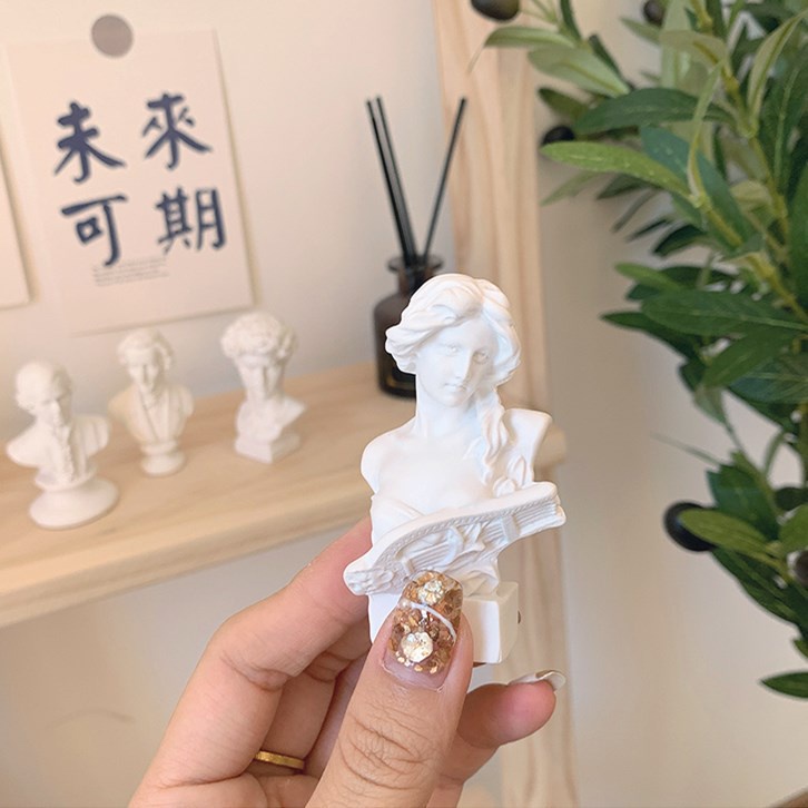 Tượng mini Beethoven dùng trang trí phòng làm việc chất lượng cao