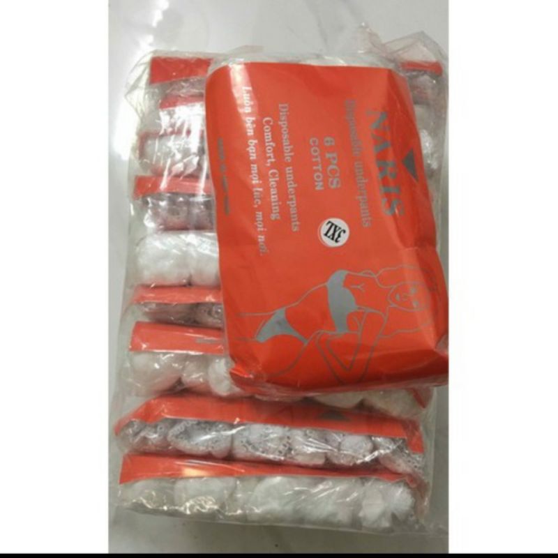 Chuyên sỉ 1 cây quần lót giấy cotton
