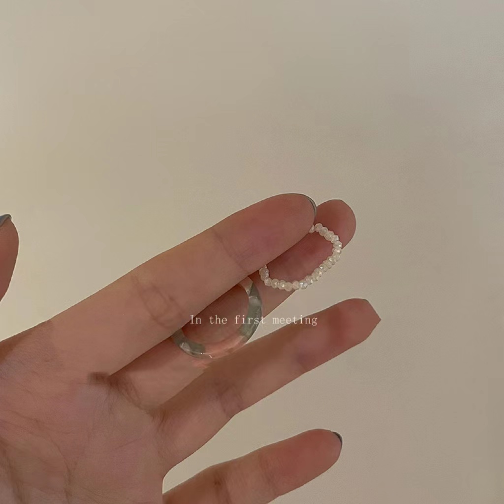 Nhẫn Đính Đá Pha Lê Nhiều Màu Sắc Thiết Kế Độc Đáo Thời Trang Cho Nữ