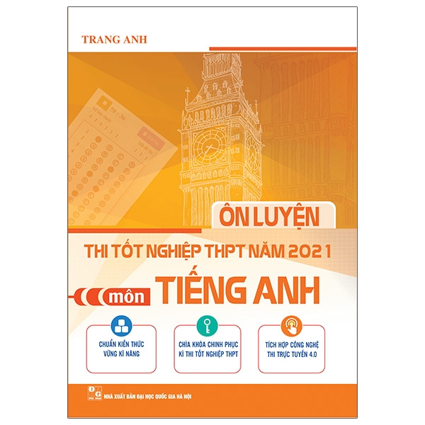 Sách Ôn Luyện Thi Tốt Nghiệp THPT Năm 2021 Môn Tiếng Anh