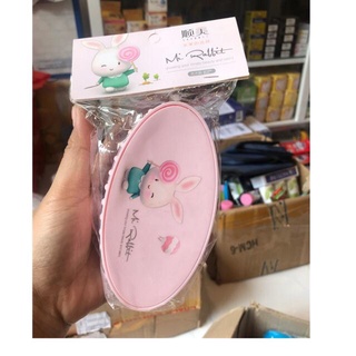 "Bàn Chải Chà Tay Chân Siêu Mềm Mi Rabbit hình thỏ Bàn Chải Lông Mềm Giặt Quần Áo Mi Rabbit Size Tròn Lớn"